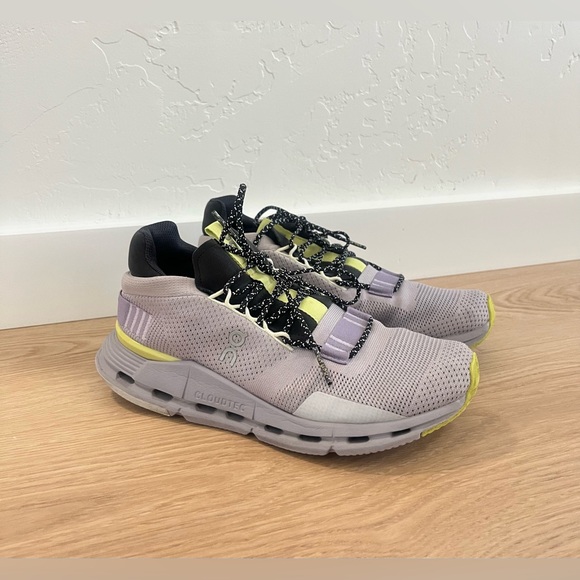 On Cloud Cloudnova Pearl/Zest Women's Sneakers 26.98313 Size US W8 - Picture 2 of 16